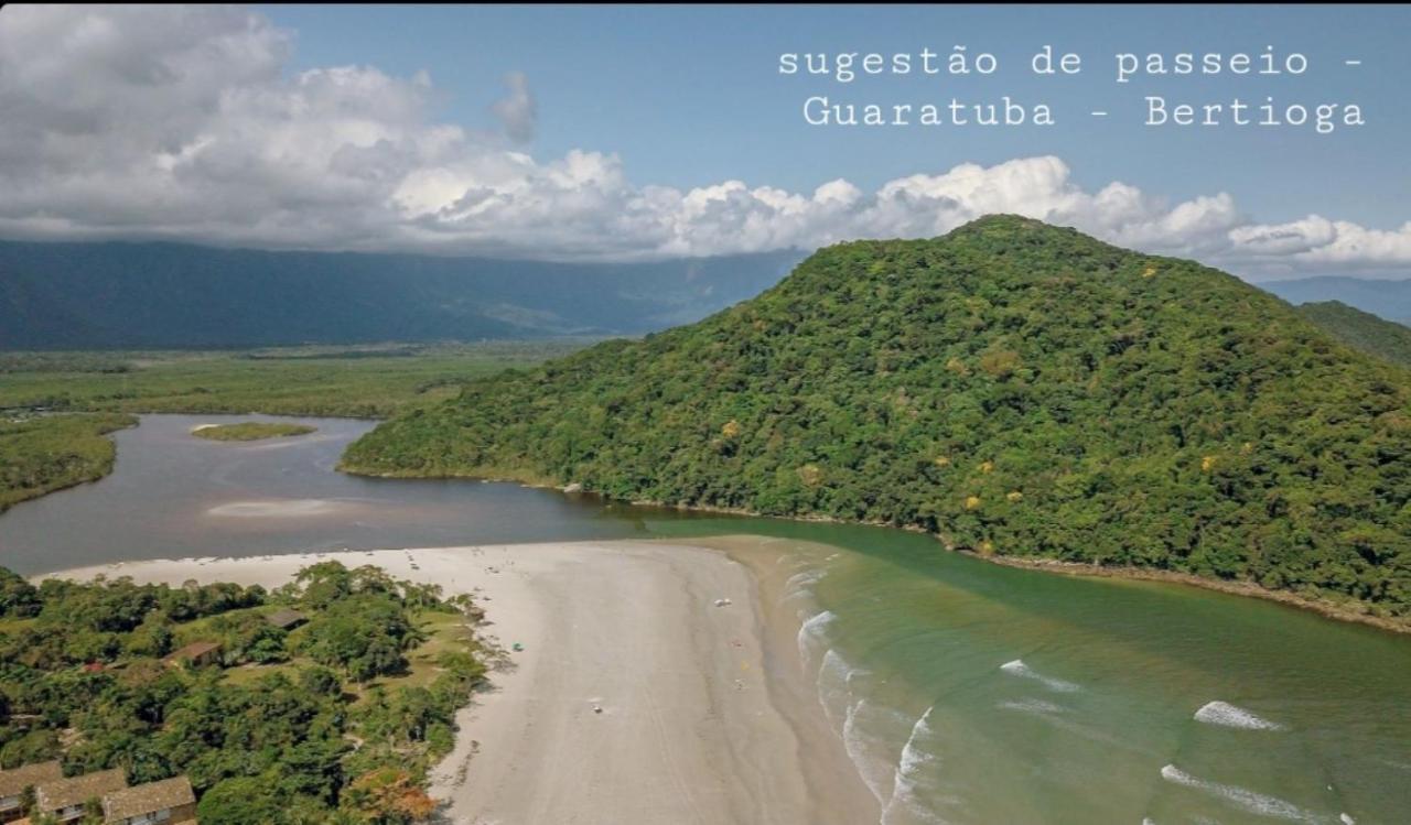 Pousada Recanto Dos Mares-Chales E Suites-Proximo Do Sesc Bertioga-Sp Luaran gambar