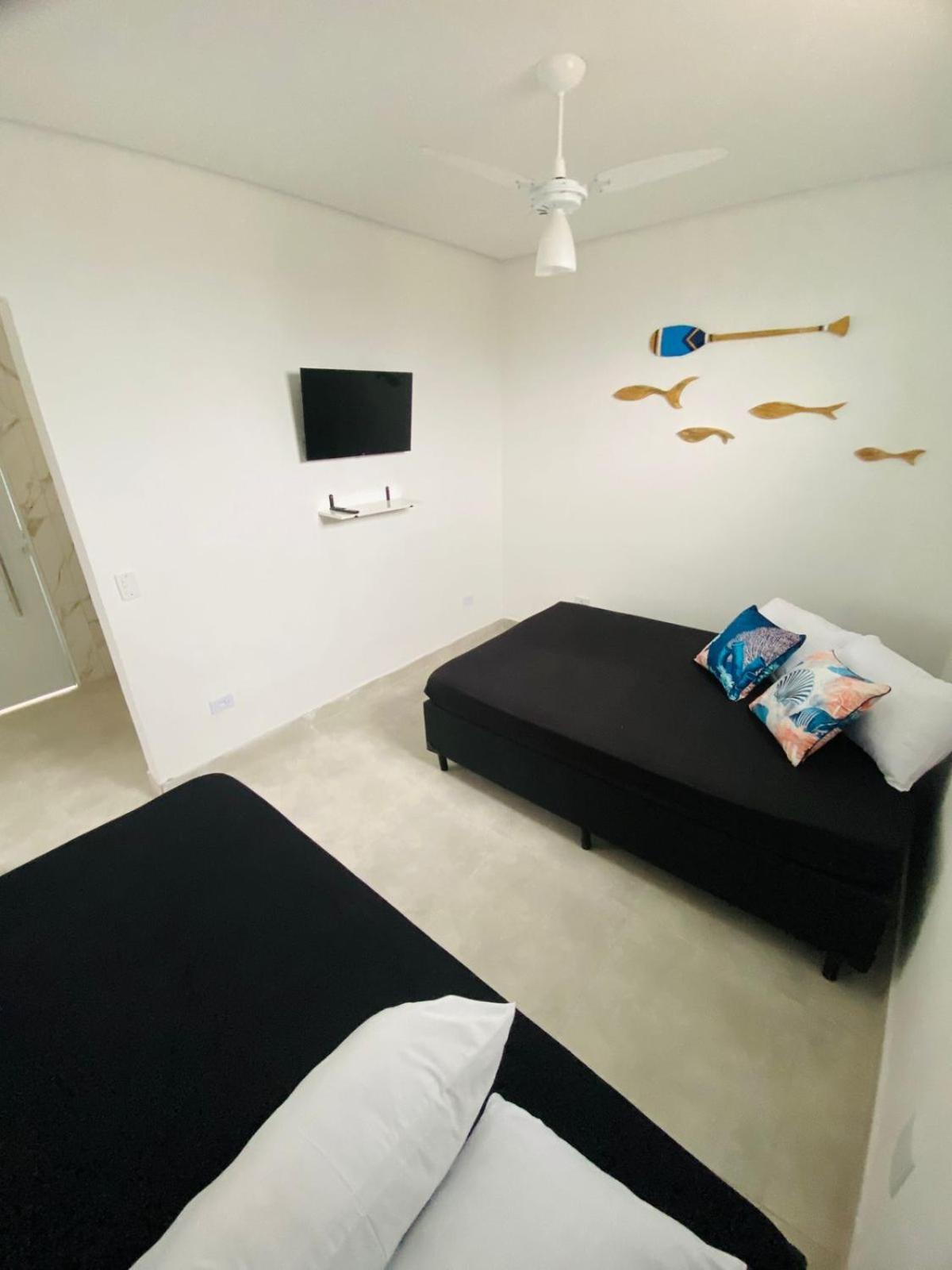 Pousada Recanto Dos Mares-Chales E Suites-Proximo Do Sesc Bertioga-Sp Luaran gambar